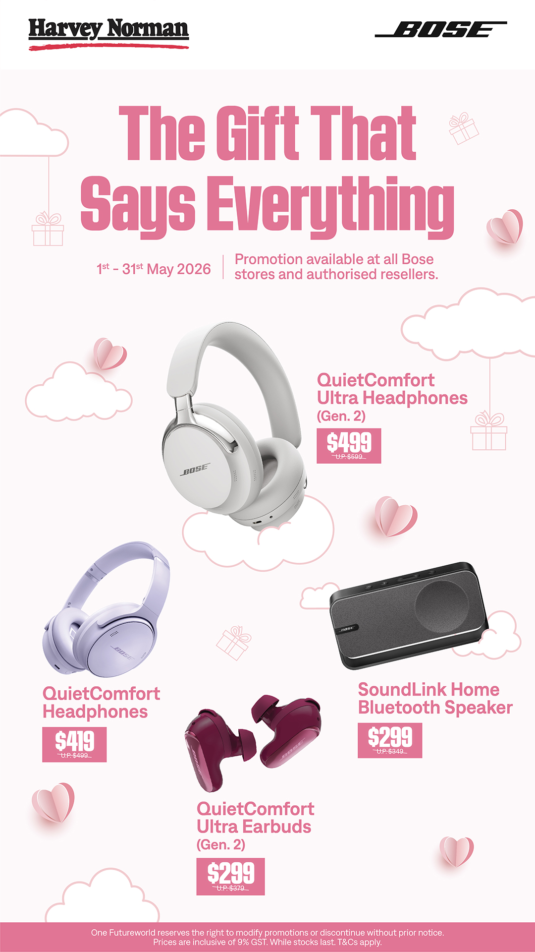 Bose May 2026 Promotion | Harvey Norman Singapore